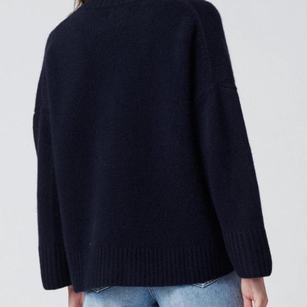 The Cashmere Shrunken Sweatshirt