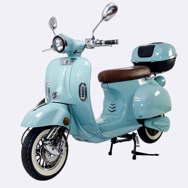 Classic 3000W Retro Electric Moped Vintage Vespa-style