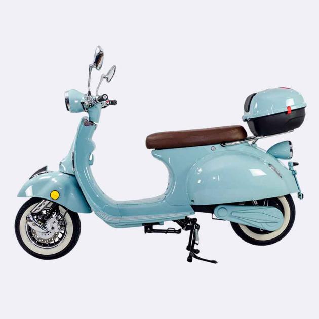 Classic 3000W Retro Electric Moped Vintage