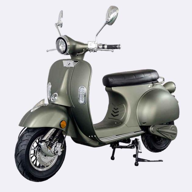 Classic 3000W Retro Electric Moped Vintage