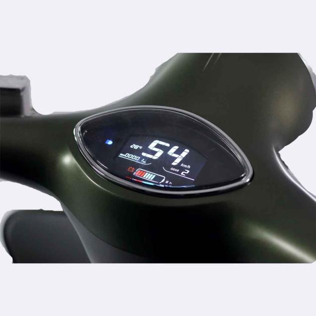 Classic 3000W Retro Electric Moped Vintage