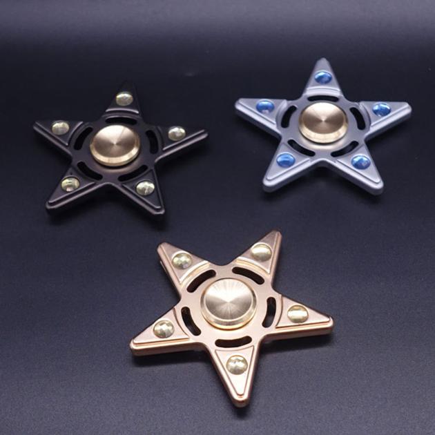 New Fidget Spinner Five Pointed Star