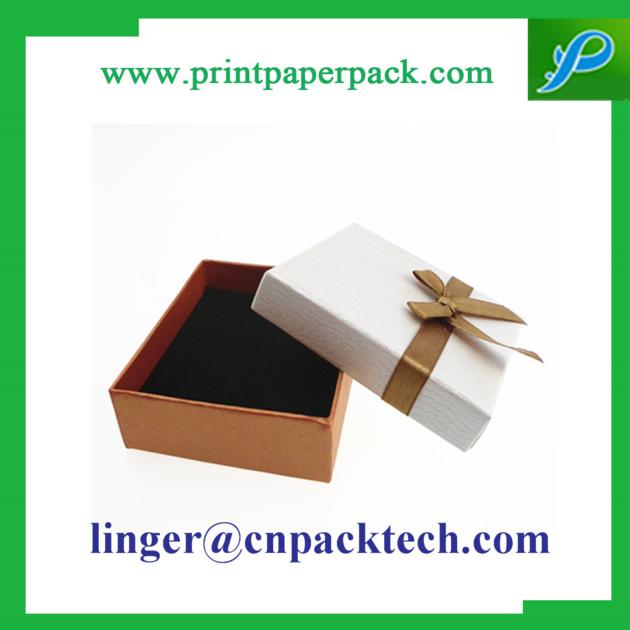 Customized Base and Lid Cardboard Jewelry Packaging Gift Box