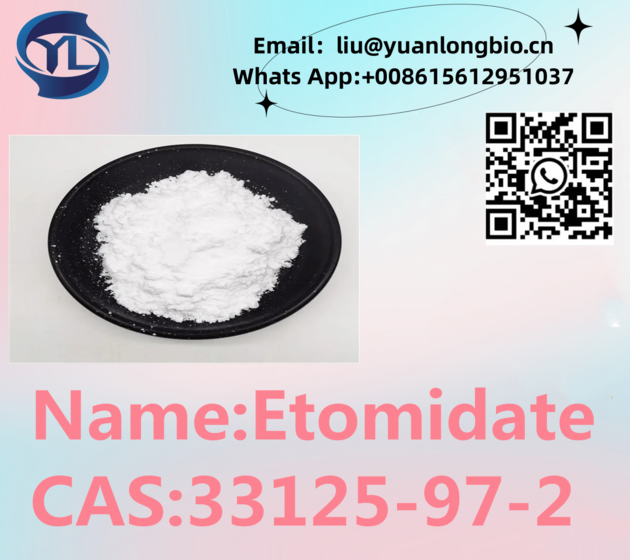 Etomidate CAS 33125-97-2 Safe Delivery Of Popular Products