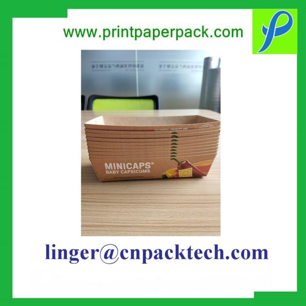 Customized Food Grade Cardboard Paper Burger