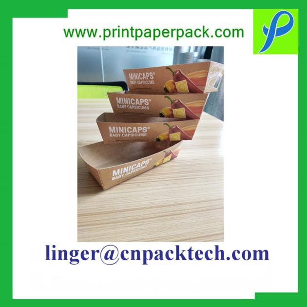 Customized Food Grade Cardboard Paper Burger