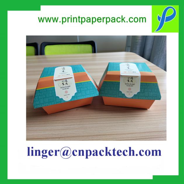 Customized Paper Fast Food Cardboard Box