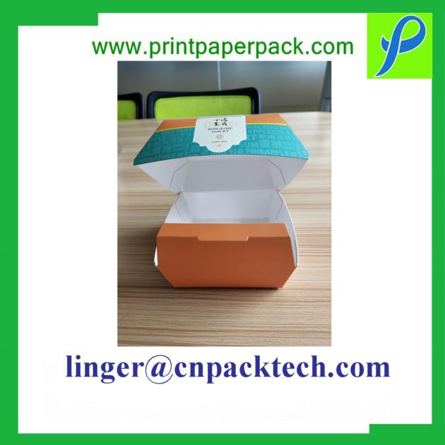 Customized Food Grade Cardboard Paper Burger