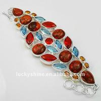 Jewelry making supplier 925 sterling silver Imperial Taper charm bracelet charm