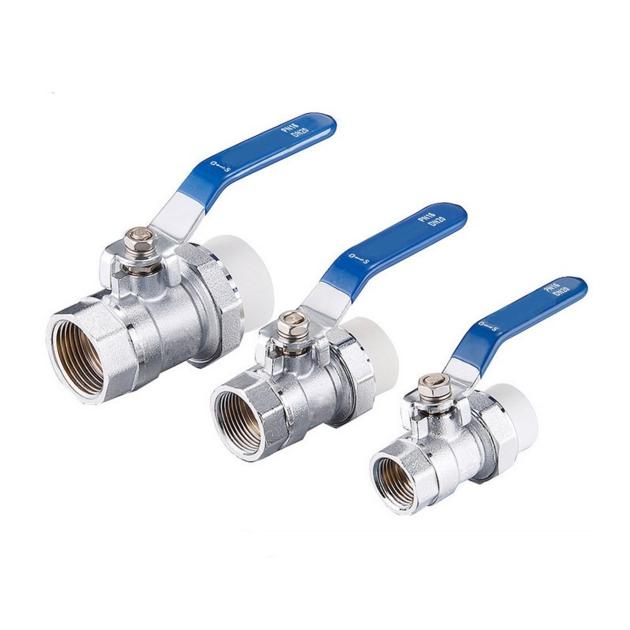 ML 2102 PPR Male Brass Ball