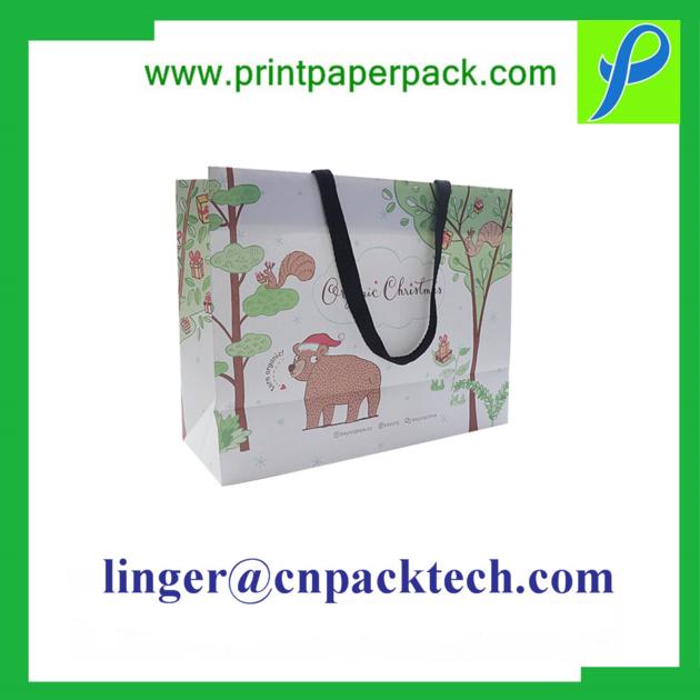 Customzied Material Shopping Paper Bag With