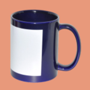 Patch Mug Ceramic Stoneware Sublimation Coated