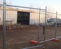 Portable fence gate - vehicle and pedestrian gates