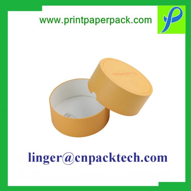 OEM Logo Printed Round Paper Tea