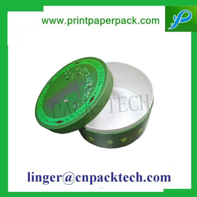 OEM Logo Printed Round Paper Tea