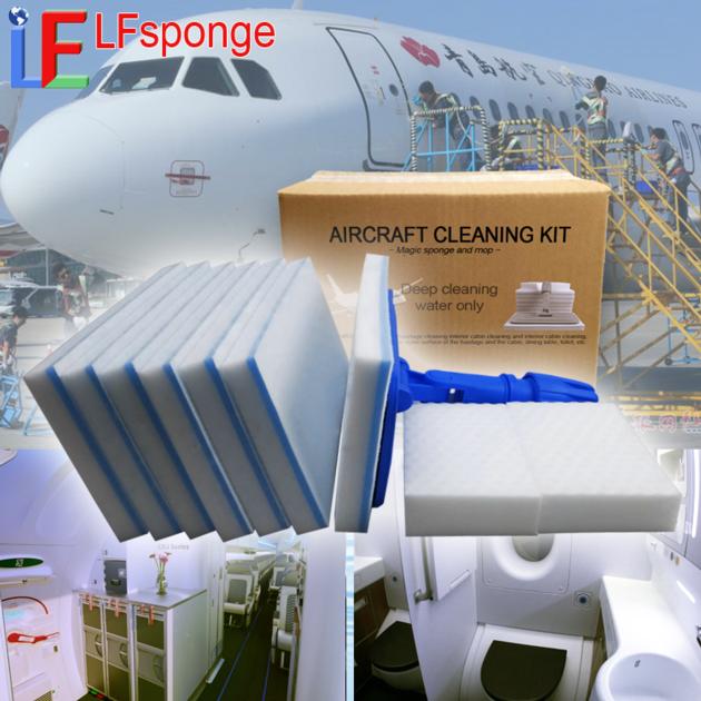 Aircraft wash melamine Cleaning Kit Magic Sponge Mop Pads 