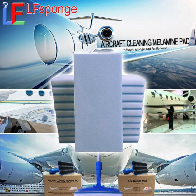 New Aircraft melamine pad aviation cleaning melamine mop