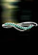 silver brooches