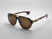 Chrome Hearts See you in tea Sunglasses In Tortoise