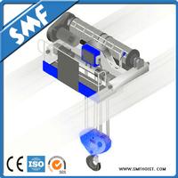 Electric open winch, wire rope pulling, Motor driving, material lifting