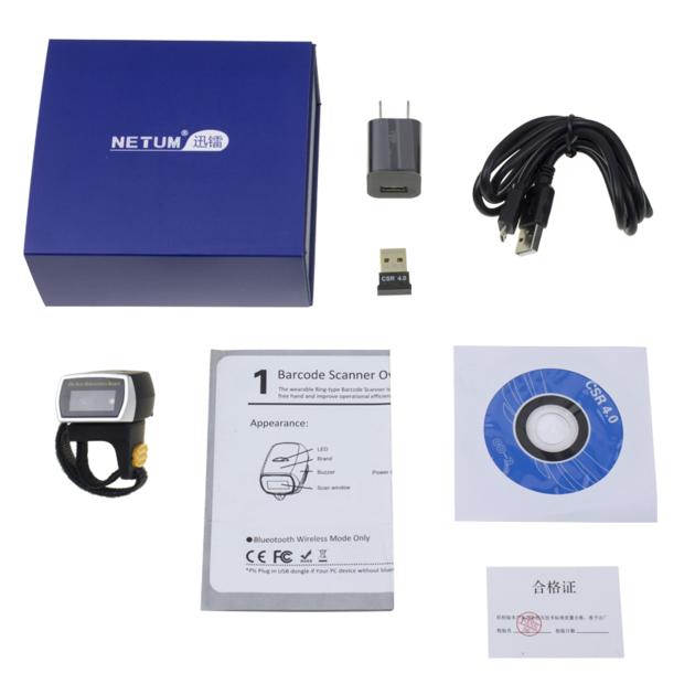 Wearable 2d QR Code Reader Mini