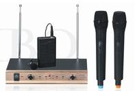 Two Handheld (or Lapel) Wireless Microphone (LB-12V)