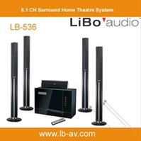 5.1 CH Tower Home Theatre System LB-536HT