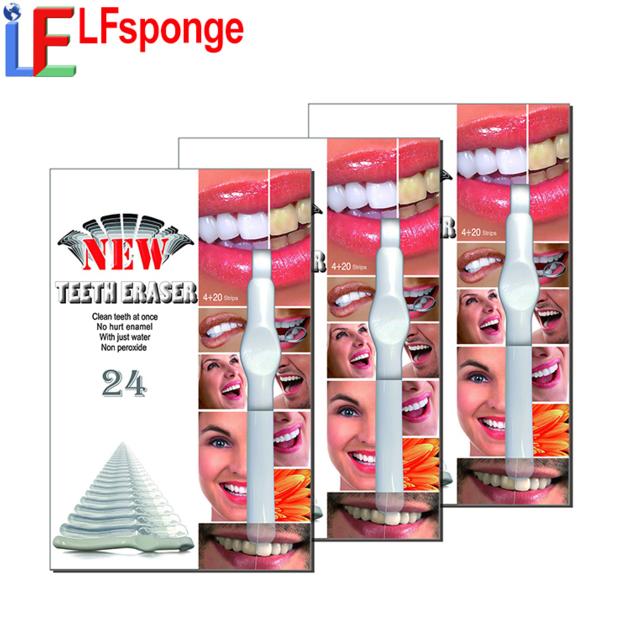 Tooth stain eraser lfsponge oral care teeth clean kit
