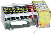 mechanical counter, DIN rail meter counter, pulse counter LHAD7-03