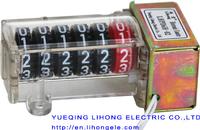 mechanical counter, DIN rail meter counter, pulse counter ,power meter register LHPD6H-02