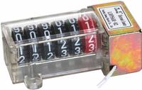 DIN rail meter counter, power meter counter, energy meter counter，register, meter counter LHPS6H-02