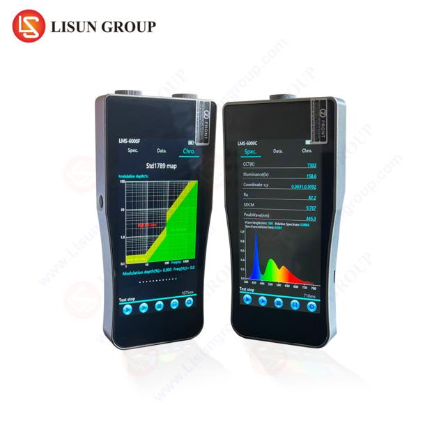 Portable CCD LED Colorimeter Spectroradiometer