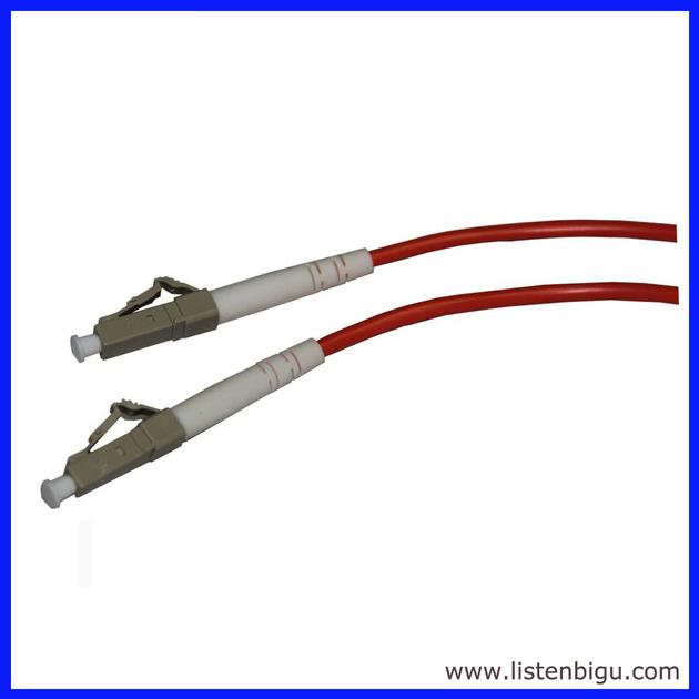 LC Patch Cord, Multiple Mode, Duplex, 62.5/125 LC-LC