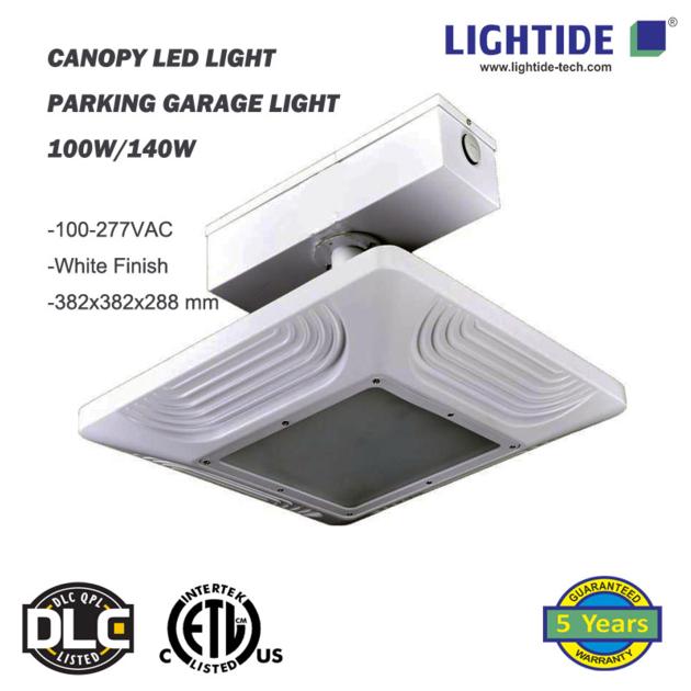 Lightide LED Gas Satation Light, ETL_cETL_DLC, 100W/140W