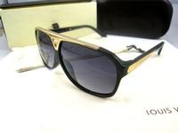 Louis Vuitton Evidence Z0105E Suglasses In Black Hand-Made Acetate Frames