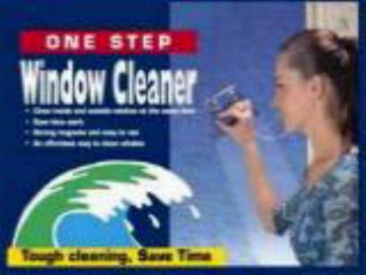 Mangetic window cleaner