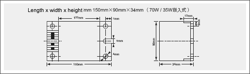 Metal halide electronic ballast and dimmable electronic ballast