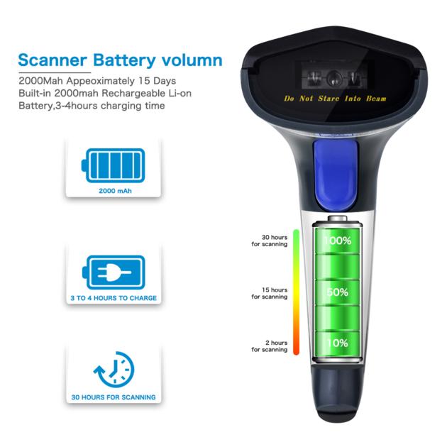W8 X Bluetooth 2D Bar Code