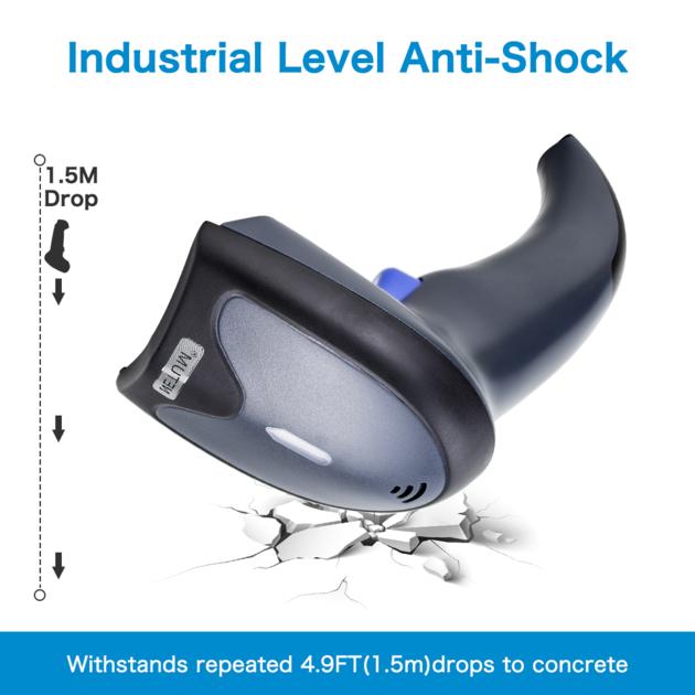 NETUM W6 Wireless CCD Barcode Scanner