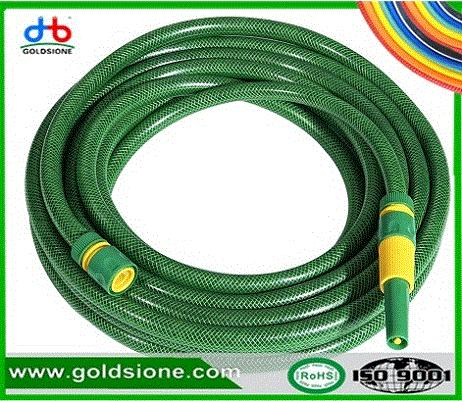 Colored Flexible PVC Garden Hose with Polyester Reinforcement PVC Garden Water Hose PVC Pipe Garden