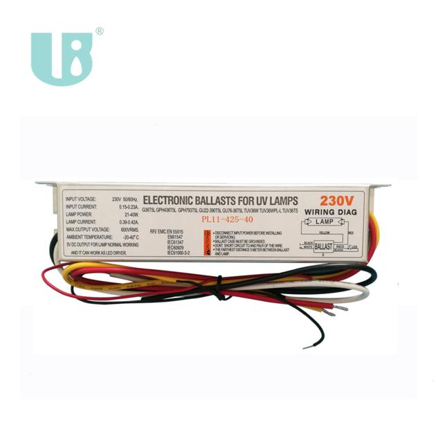 PH11-425-40 21 to 41W uv germicidal Lamp electronic Ballast