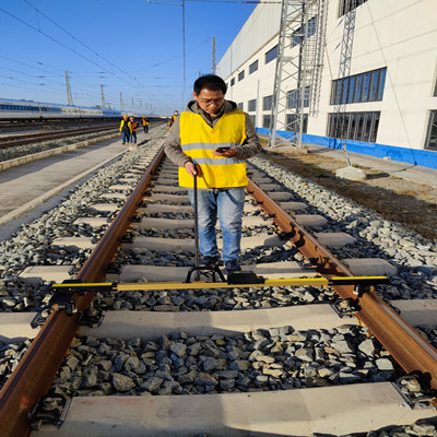 Railway Digital Track Level Gauge for Switch and Crossing Measuring