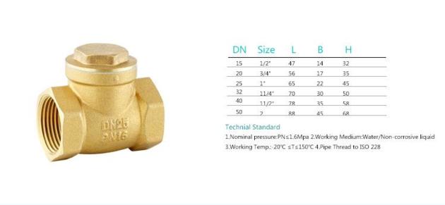 ML 8101 Brass Female Hard Seal