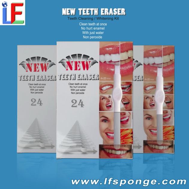 New teeth eraser lfsponge teeth cleaning kit