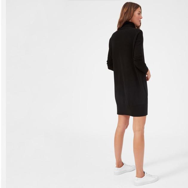 The Cashmere Turtleneck Dress 