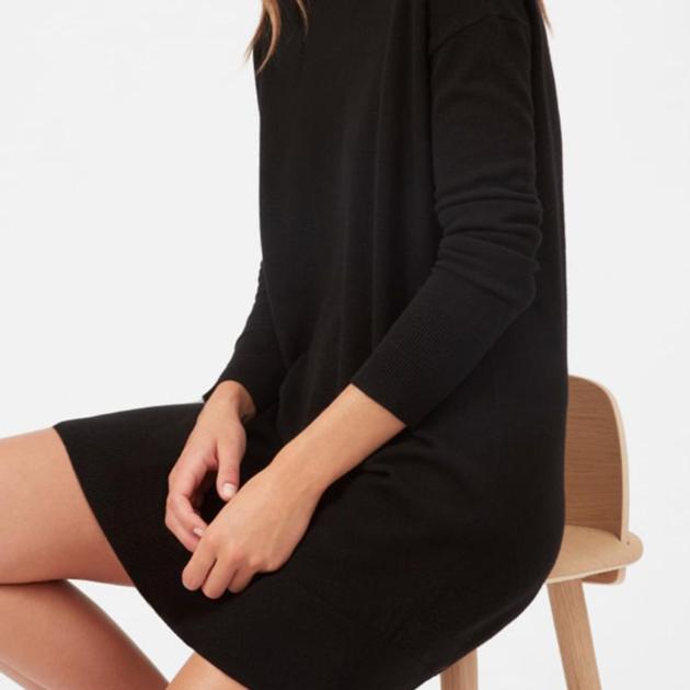 The Cashmere Turtleneck Dress