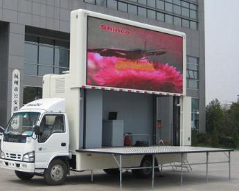 New product--- PH10 LED truck mounted display for mobile advertising