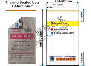 Aluminum foil paper bag