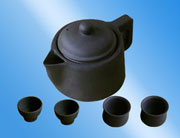 carbon-based teapot & cup