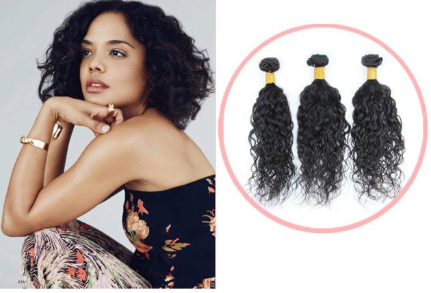 Malaysian Deep Wave Hair Weave With Lace Frontal 3 Bundles
